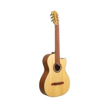 GUITARRA CON CUTAWAY PRO ABETO – CAOBA