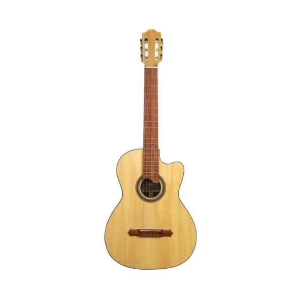 GUITARRA CON CUTAWAY PRO ABETO – CAOBA - Imagen 2