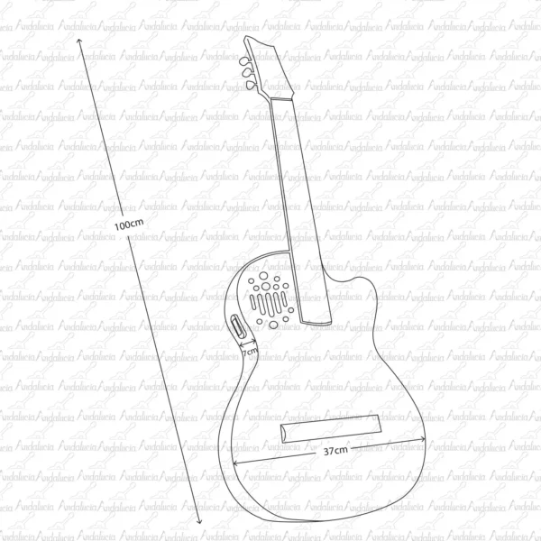 GUITARRA ELECTRO ACÚSTICA – SLIM PRO - Imagen 2