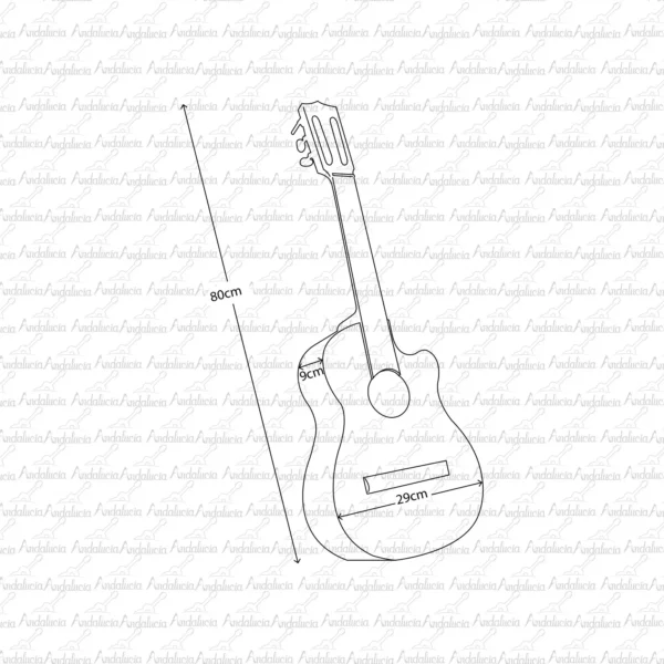 GUITARRA JUNIOR ALGODON DE AZUCAR - Imagen 2