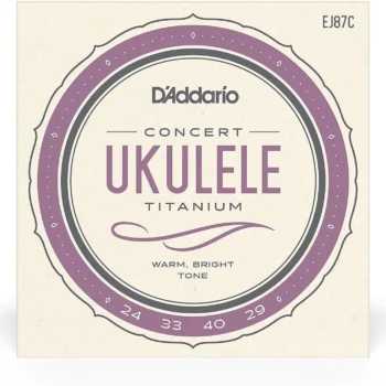 UKULELE - DADDARIO EJ87C TITANIUM CONCIERTO