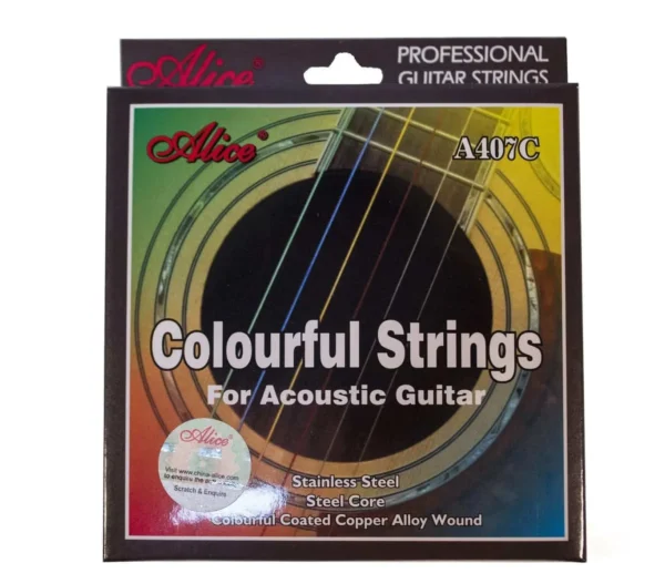 ENCORDADO GUITARRA ACÚSTICA ALICE A407C