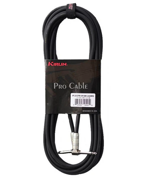 Cable Kirlin IP243PR 6N para guitarra y bajo profesional