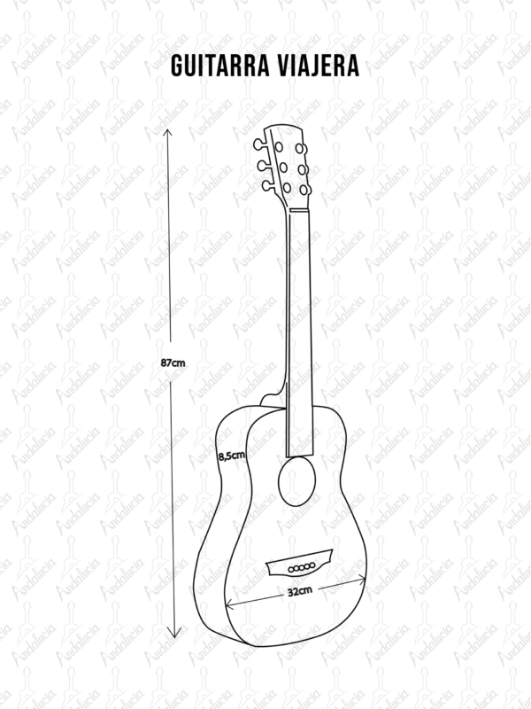 GUITARRA VIAJERA - CUTAWAY - Imagen 3