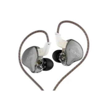Audífonos KZ EDC PRO con diseño ergonómico y sonido de alta fidelidad.