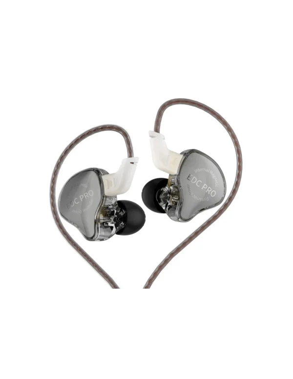 Audífonos KZ EDC PRO con diseño ergonómico y sonido de alta fidelidad.