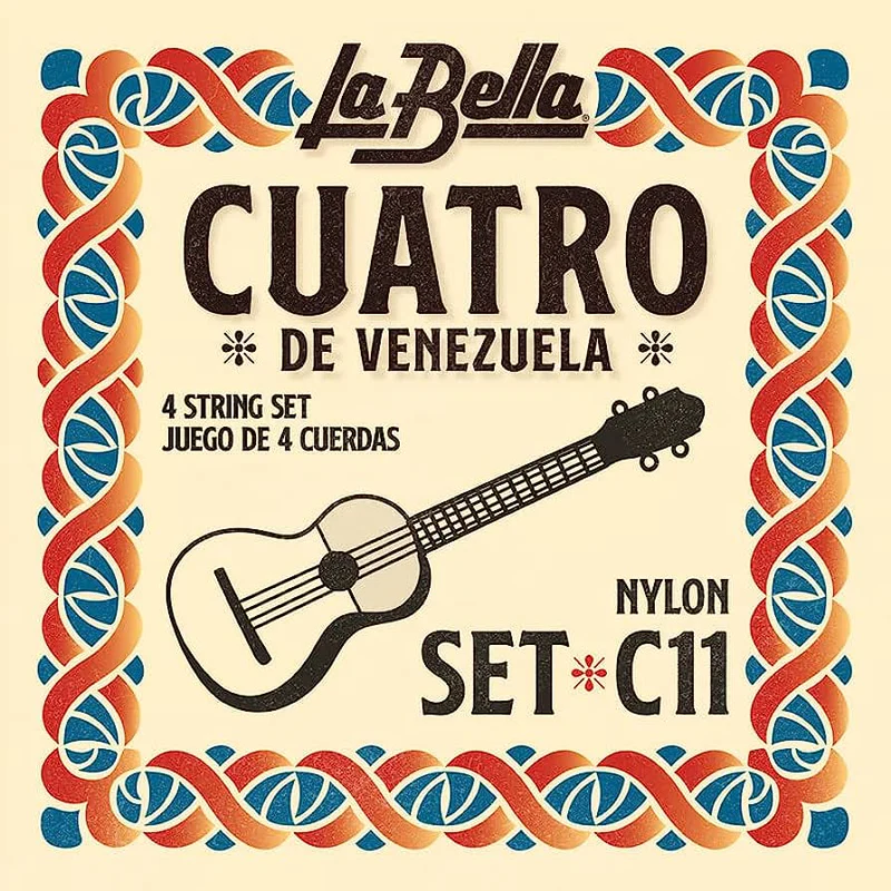 Encordado La Bella C11 para cuatro venezolano