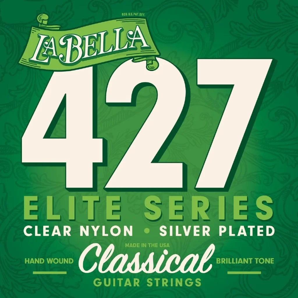 Encordado La Bella 427 para guitarra acústica folk bronce