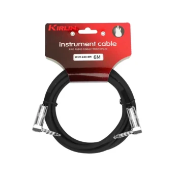 Cable Kirlin 6MT IPCV-243 BK para guitarra, bajo y teclado