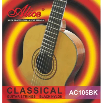 Encordado Alice Clásica AC105BK-H para guitarra en Colombia
