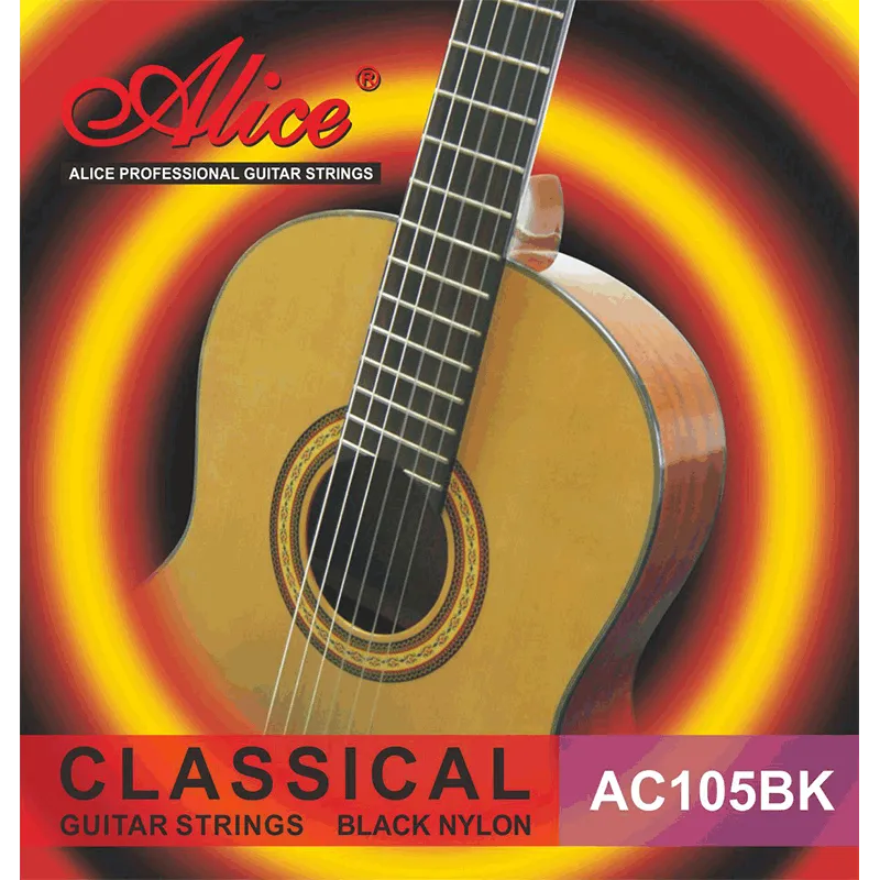 Encordado Alice Clásica AC105BK-H para guitarra en Colombia